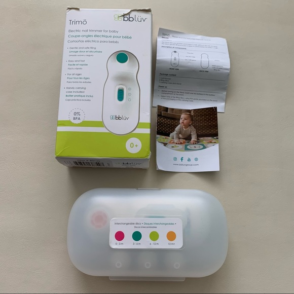 bblüv - Trimö - Electric Nail Trimmer/File for Babies & (Toddlers 0-12 months+) - Picture 9 of 13